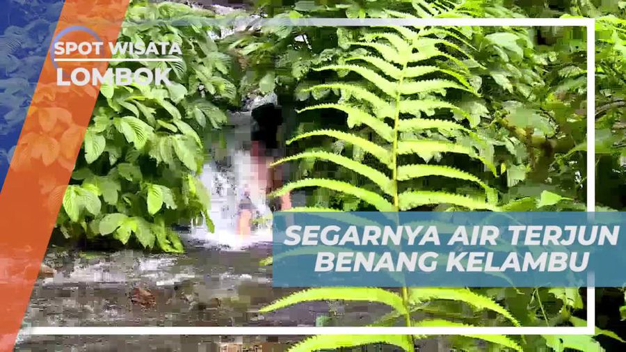 Merasakan Kesegaran Air Terjun Benang Kelambu di Lombok
