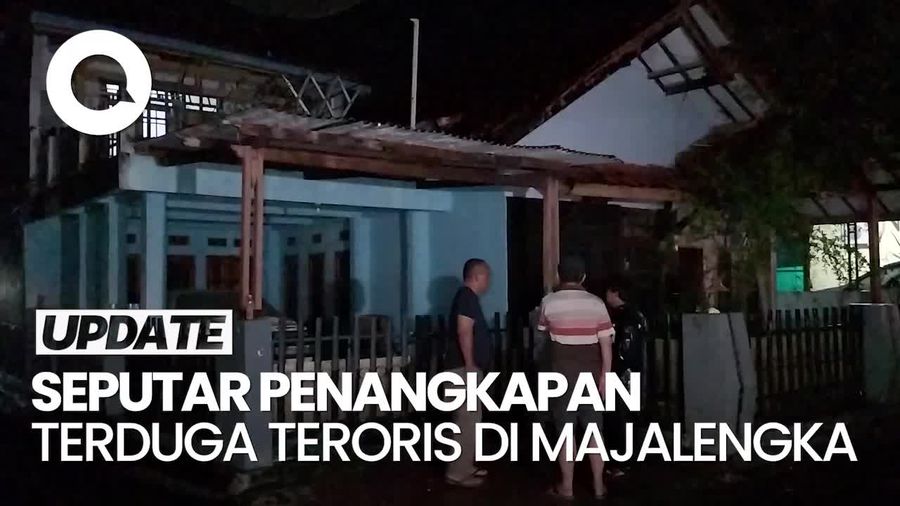 Video: Kata Polisi soal Densus 88 Tangkap 4 Terduga Teroris di Majalengka