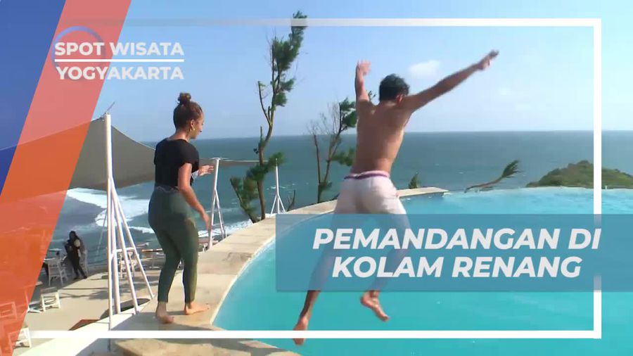 Nikmati Pemandangan Indah dari Kolam Renang di South Shore, Yogyakarta