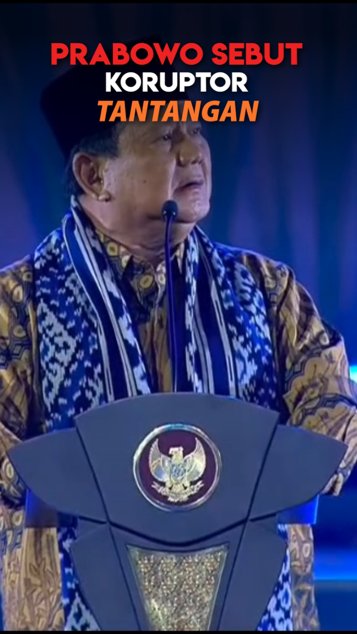 Video Prabowo: Si Koruptor Itu Tak Rela Lihat Pemerintah Membenahi Diri