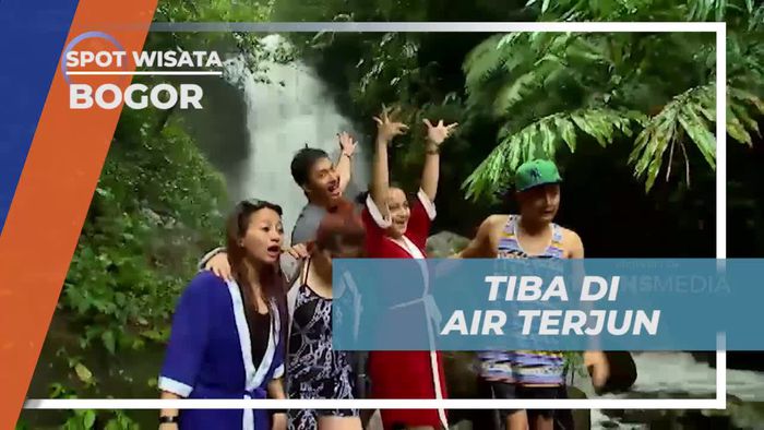 Bermain Air dan Menanti Keajaiban di Air Terjun, Bogor