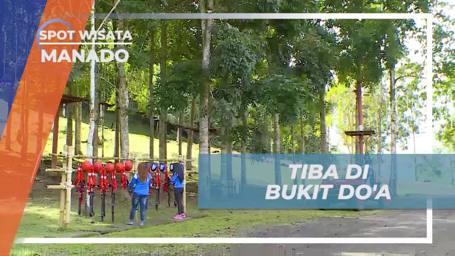 Menikmati Pesona Bukit Doa di Manado