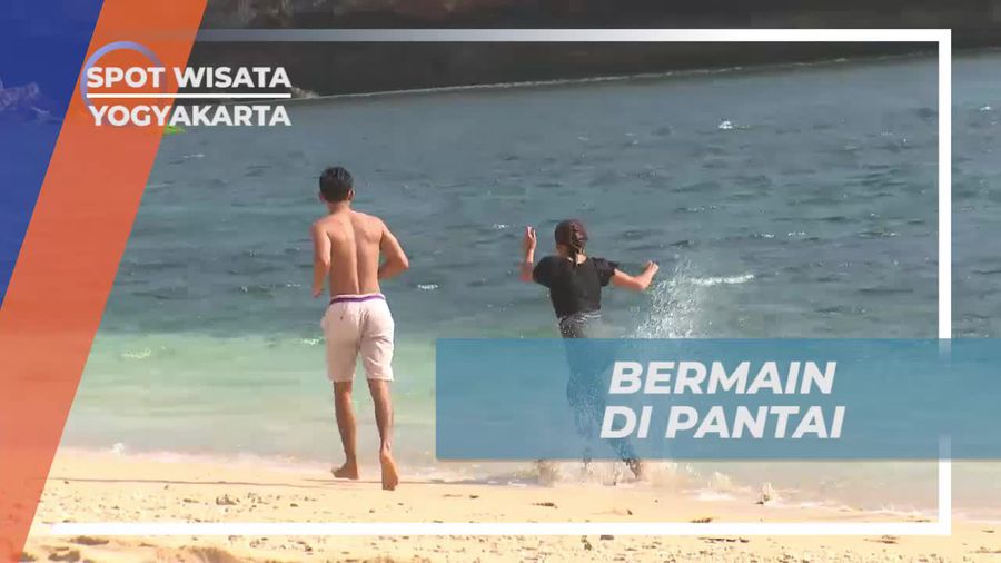Bermain Seru di Pantai South Shore, Yogyakarta