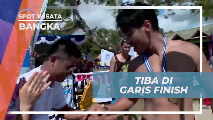Mencapai Garis Finish dengan Semangat Walau Lelah, Bangka