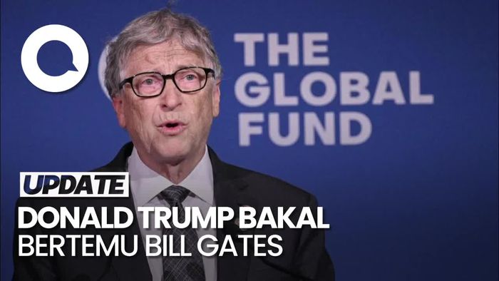 Video Reaksi Donald Trump Setelah Bill Gates Minta Bertemu