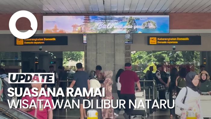 Video: Suasana Bandara I Gusti Ngurah Rai Bali saat Libur Nataru