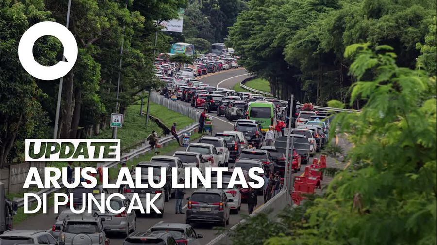 Video: 13 Ribu Kendaraan Masuk Kawasan Puncak Jelang Tahun Baru