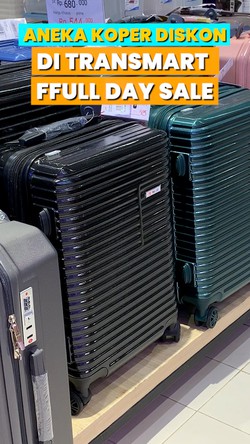 Video: Aneka Koper Diskon Besar-Besaran di Transmart Full Day Sale!