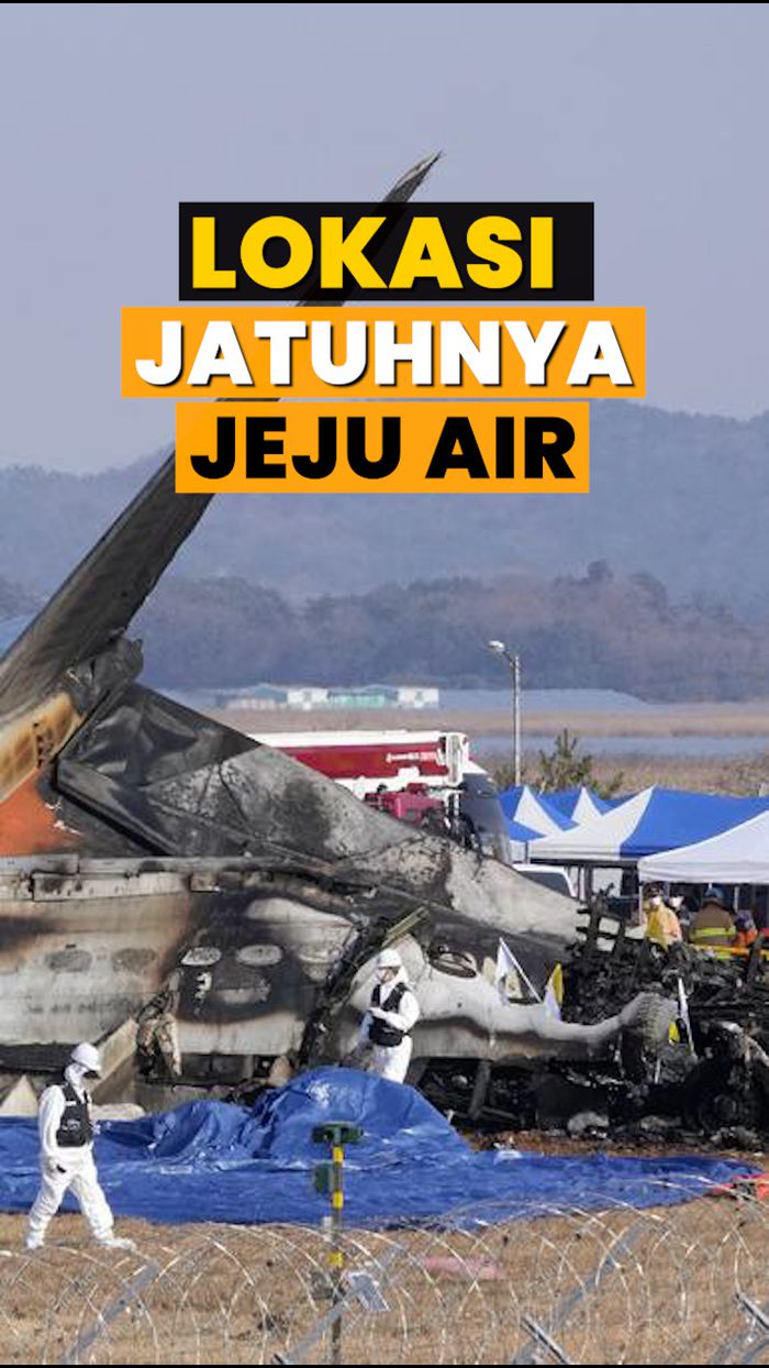 Video: Puing-puing Pesawat Jeju Air di Bandara Muan