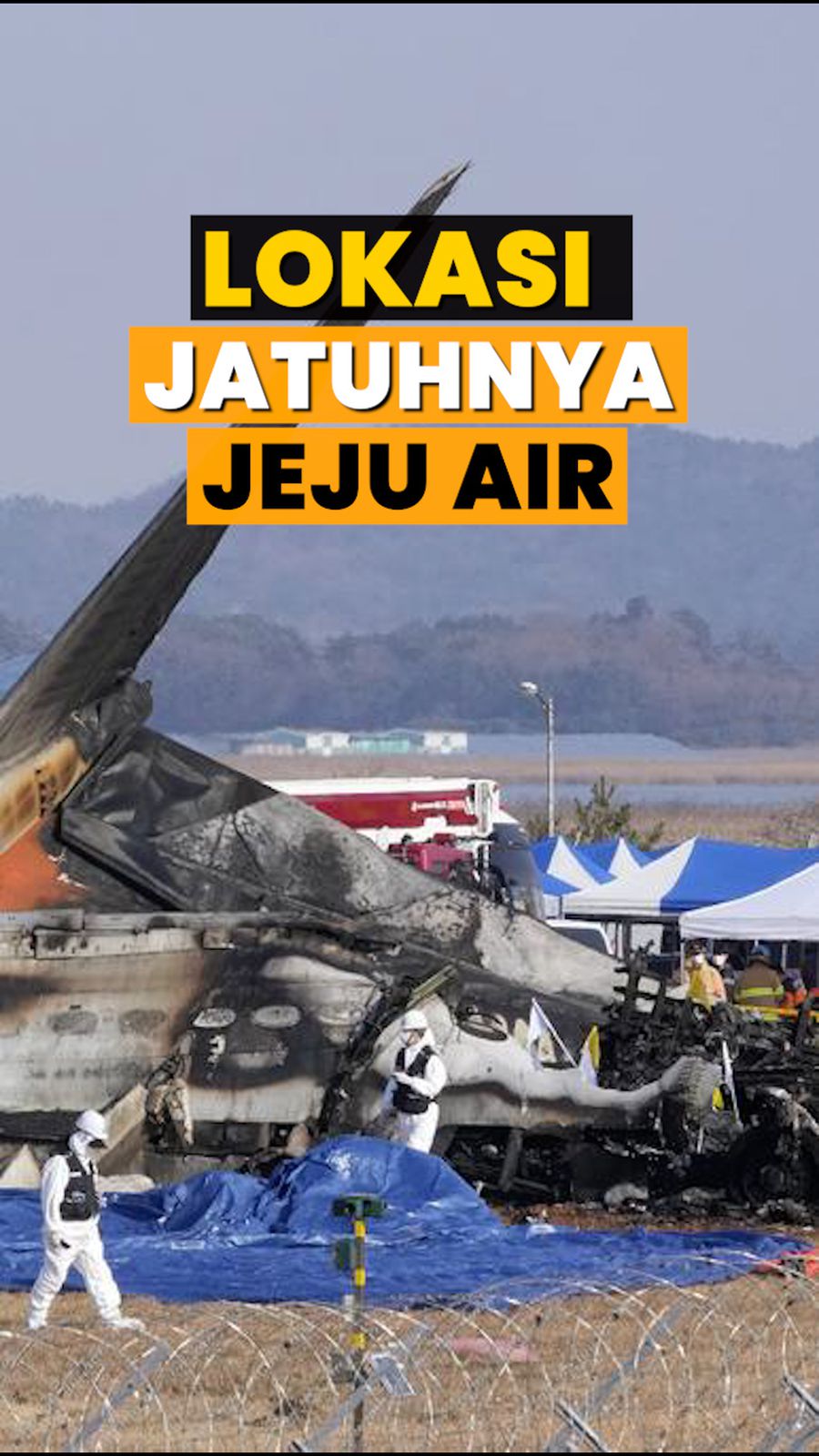 Video: Puing-puing Pesawat Jeju Air di Bandara Muan