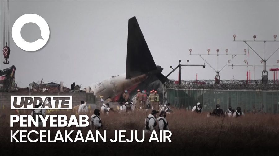 Video: Kecelakaan Jeju Air Diduga Akibat Tabrak Burung