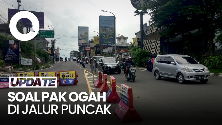 Video: Langkah Polisi Atasi Oknum Pak Ogah di Jalur Alternatif Puncak