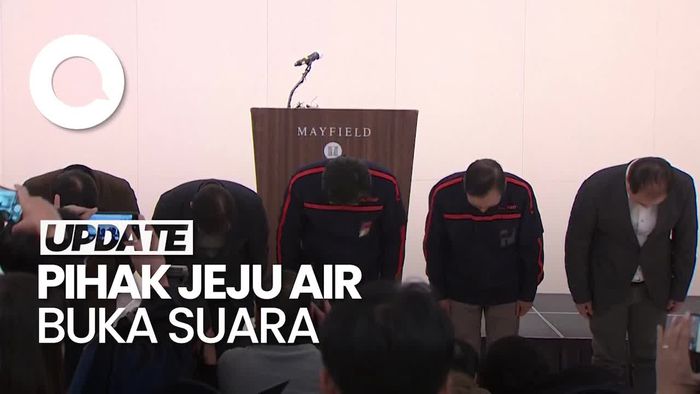 Video: Permintaan Maaf CEO Jeju Air Atas Kecelakaan Pesawat di Bandara Muan