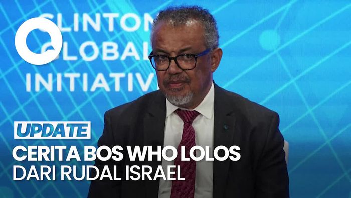 Video Bos WHO Nyaris Jadi Korban Rudal Israel: Aku Tidak Yakin Bisa Selamat