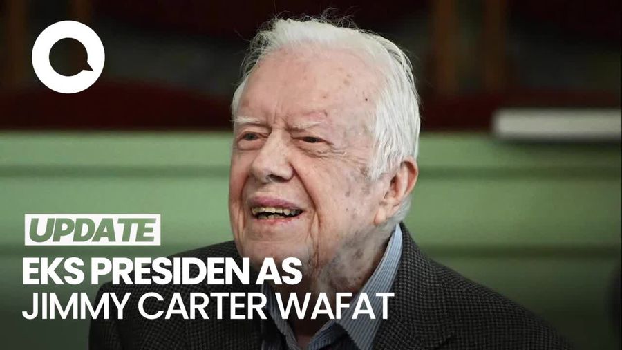 Video Jimmy Carter, Biden: Saya yang Pertama Mendukungnya untuk Jadi Presiden
