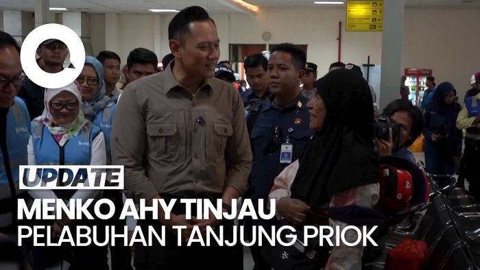 Video: Menko AHY Cek Kesiapan Pelabuhan Tanjung Priok Hadapi Libur Nataru