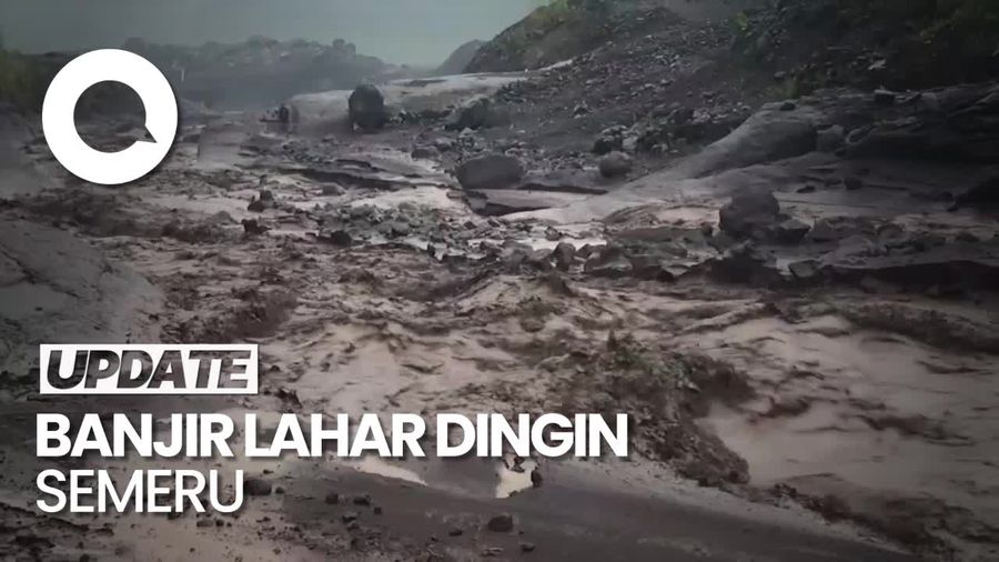 Video: Banjir Lahar Dingin Semeru Landa Sejumlah DAS di Lumajang