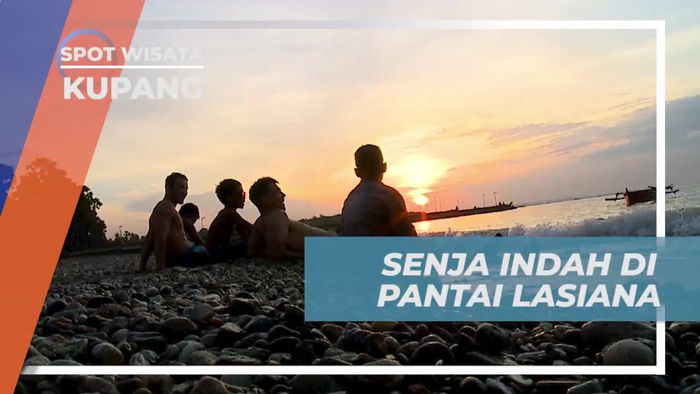 Menyaksikan Keindahan Senja yang Menawan di Pantai Lasiana Kupang