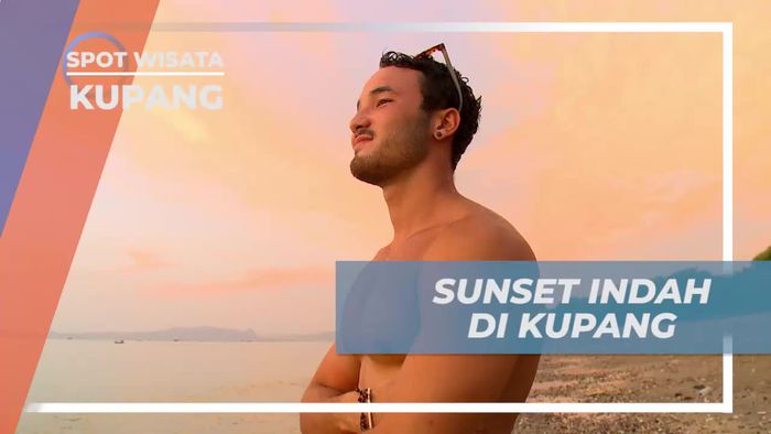 Mengagumi Sunset Spektakuler di Pantai Lasiana Kupang