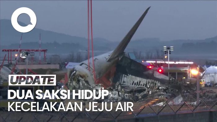 Video: Dua Saksi Hidup Kecelakaan Tragis Jeju Air di Korsel