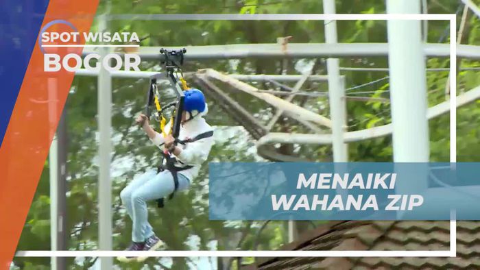 Meluncur Seru di Wahana Zip Coaster yang Menantang di Bogor