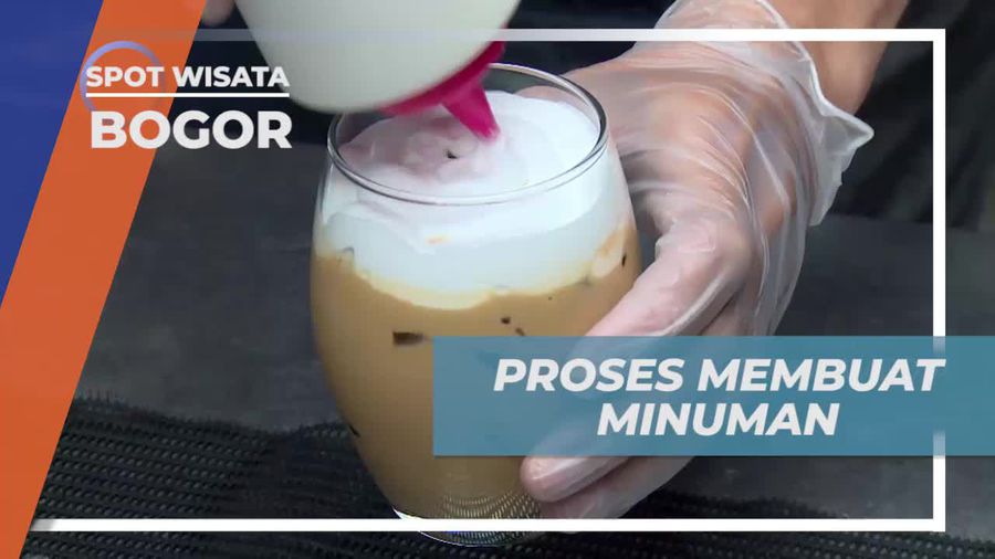 Menikmati Proses Pembuatan Minuman di Cafe Medja Bogor