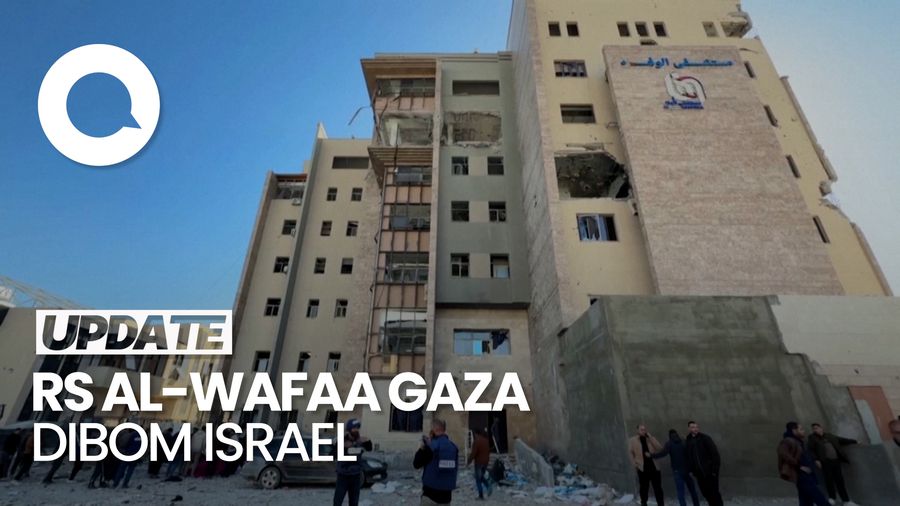 Video: Lagi-lagi! Israel Serang Rumah Sakit di Gaza