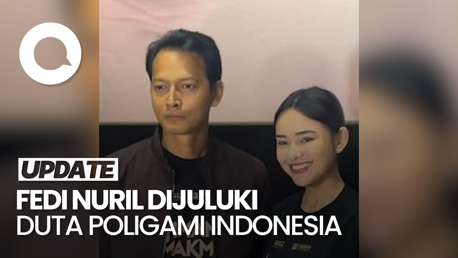 Video: Reaksi Fedi Nuril Dijuluki Duta Poligami Indonesia
