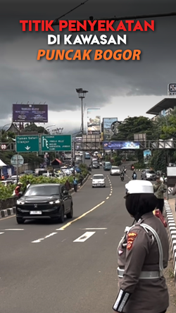 Video: Simak! 6 Titik Penyekatan Kawasan Puncak di Malam Tahun Baru