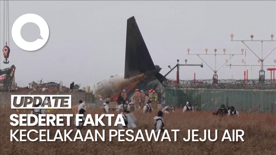Video: Fakta-Fakta Kecelakaan Pesawat Jeju Air di Korsel Tewaskan 179 Orang