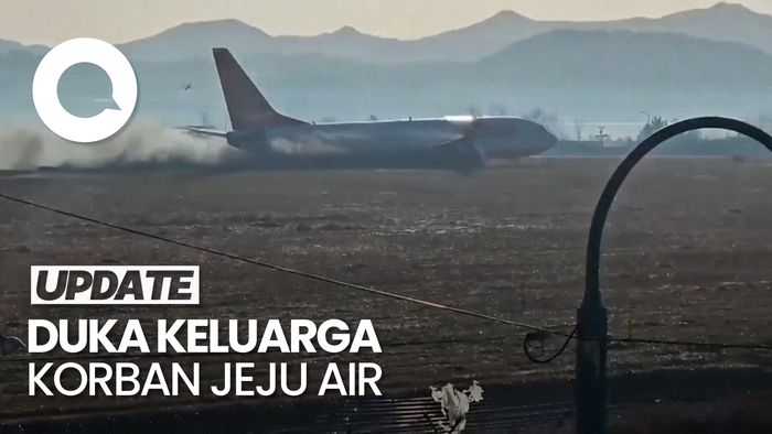 Video: Duka Keluarga Korban Pesawat Jeju Air yang Kecelakaan di Bandara Muan Korsel