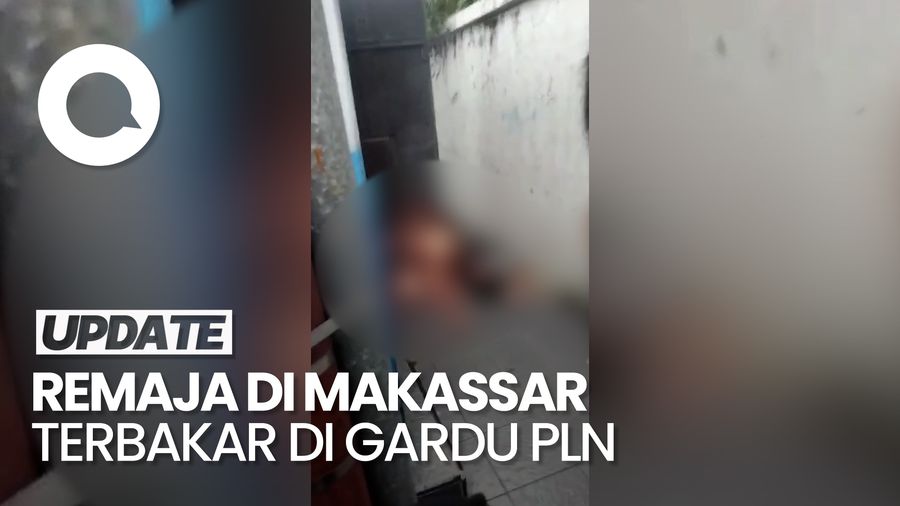 Video: Remaja di Makassar Terbakar saat Ngelem di Gardu PLN