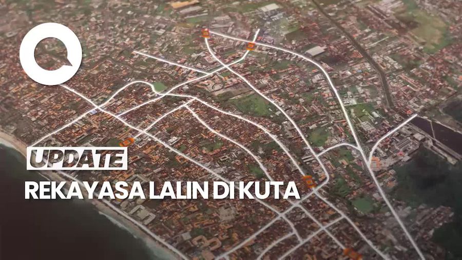 Video: Catat! Rekayasa Lalin di Kuta saat Malam Tahun Baru 2025