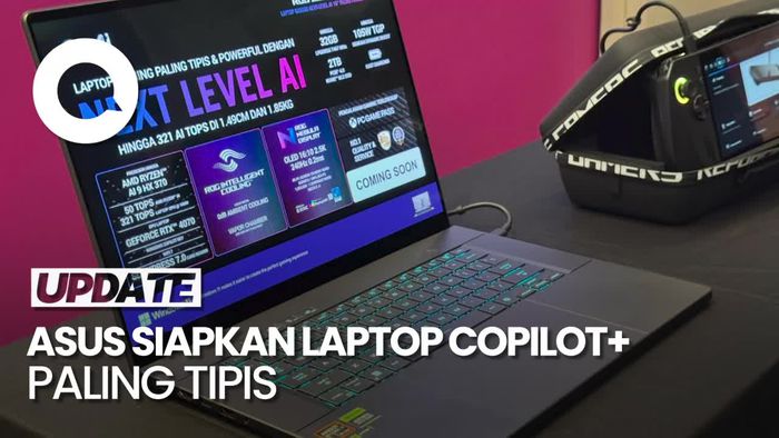 Video Sneak Peek ASUS soal Laptop Paling Tipis yang Bakal Segera Rilis
