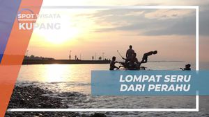 Melompat Ke Laut dan Nikmati Senja Indah di Pantai Lasiana Kupang