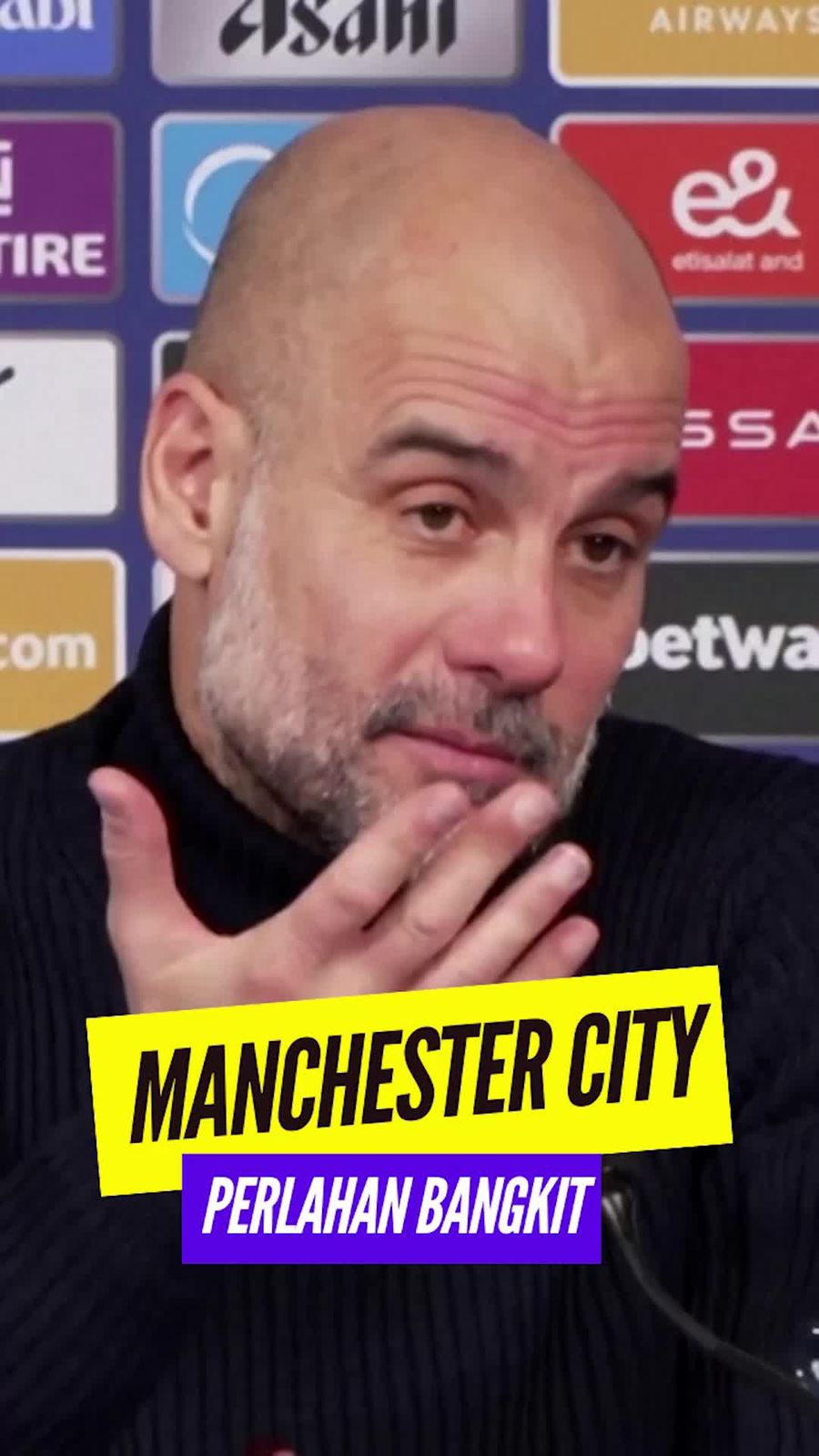 Video Guardiola: Cepat atau Lambat City Akan Kembali ke Jalur Kemenangan