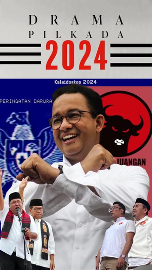 Video Kaleidoskop 2024: Peringatan Darurat, Gagalnya Anies, dan Kejutan PDIP