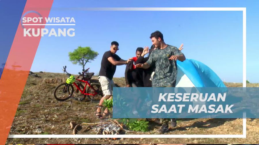 Asyiknya Memasak Daging Sei Sapi Sambil Bergoyang di Bukit Cinta