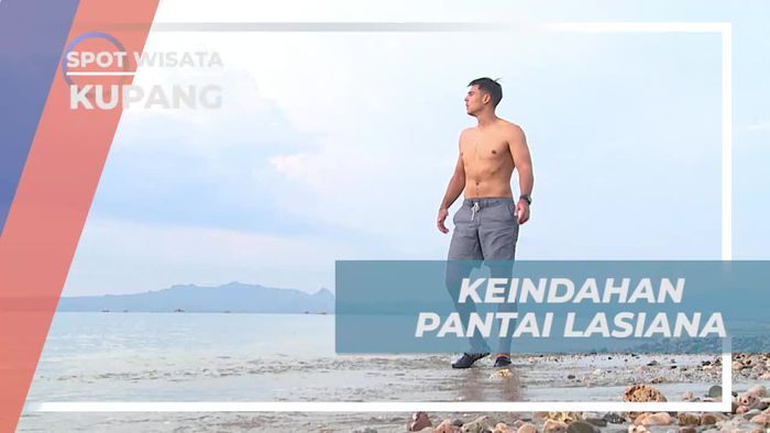 Menyaksikan Keindahan Pantai Lasiana Saat Sore Hari