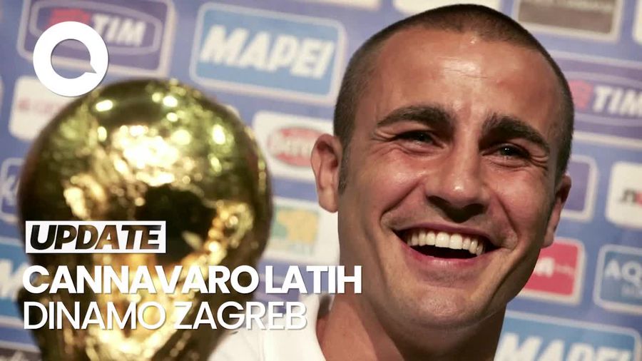 Video Cannavaro Latih Dinamo Zagreb