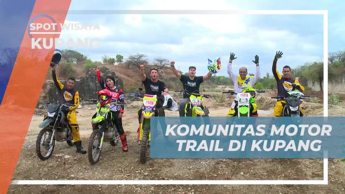 Bergabung dengan Komunitas Motor Trail dan Jelajahi Rintangan di Kupang
