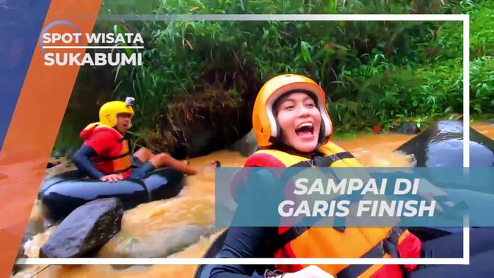 Menyelesaikan Tantangan River Tubing di Sukabumi