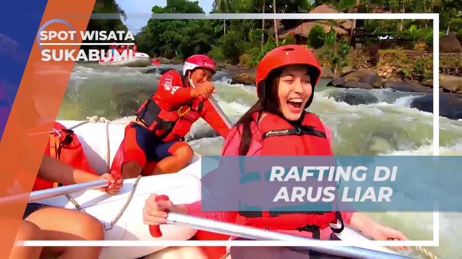Mengarungi Sungai dengan Rafting Seru di Arus Liar, Sukabumi