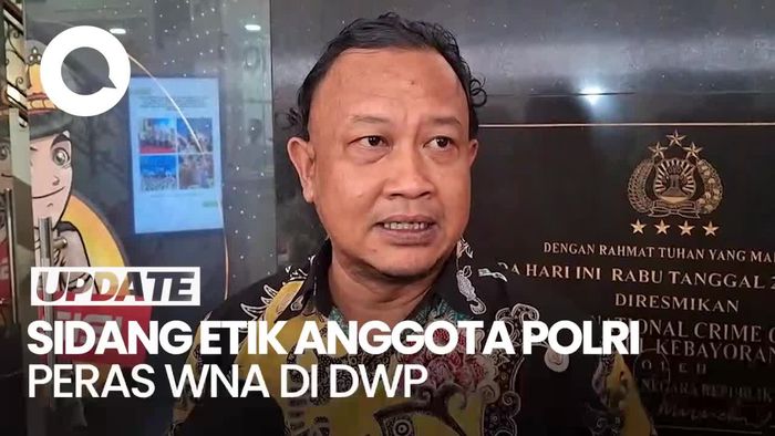 Video: Polri Gelar Sidang Etik Anggota yang Peras WNA Saat DWP