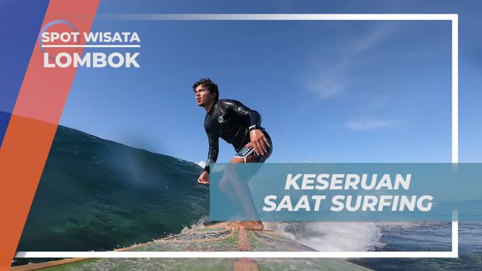Merasakan Keseruan Surfing di Pantai Gili Meno, Lombok