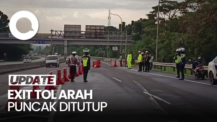 Video: Ada Car Free Night Malam Tahun Baru, Exit Tol ke Puncak Ditutup!