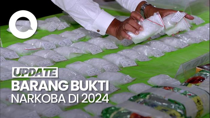 Video: Polri Sita Barang Bukti Narkoba Rp 8,6 T Sepanjang 2024