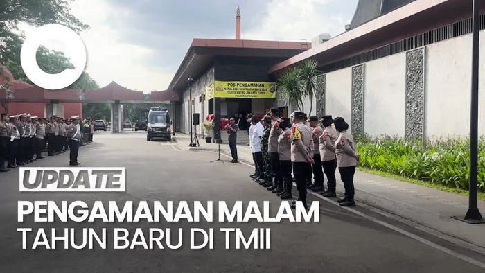 Video: 350 Personel Gabungan Amankan Malam Tahun Baru di TMII