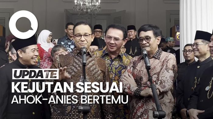 Video Ahok Seusai Ngobrol dengan Anies: Tunggu Tanggal Mainnya