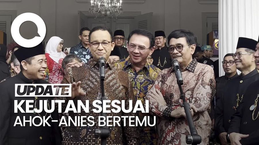 Video Ahok Seusai Ngobrol dengan Anies: Tunggu Tanggal Mainnya